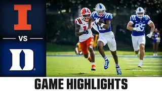 Illinois vs. Duke Game Highlights | 2025 ACC Football