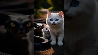 A deadly snake attacks on cats. #animalshorts #animalsanimation#animals#animation#emotionalstory