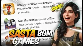 I Play most Funny BGMI Copy 😂 Games Found On Playstore 😍 !!