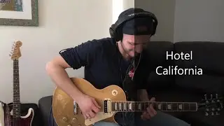 The Eagles - Hotel California cover solo by FP Guitar