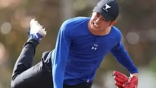 🔥⚾中日・松山晋也、沖縄自主トレ初日から155キロ！順調アピールと報道陣への心温まる気配り🍱😊