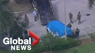 Mail bomb plot: Florida officials search van connected to Cesar Sayoc Jr.