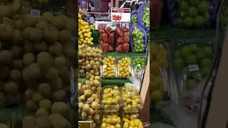 Local and Imported Fruits in Bangkok! #bangkok #thailand #terminal21 #fruits