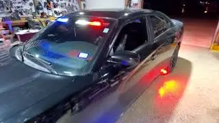 ILMODS - 2017 Dodge Charger Feniex Install for Off-Duty use, Traffic Control Texas, Police Lights