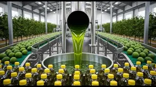 Massive Scale Avocado Oil Production Process & Factory Line