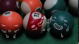 🎱 Billiards Family (stop-motion Animation) | 桌球家族 &mdash; 定格动画