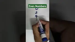 Even Numbers #viral #trending  #viralvideo #shorts #evennumbers #viralshort #maths #shortsfeed #100