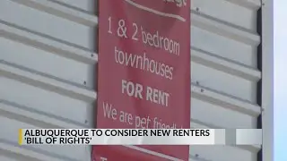 City of Albuquerque proposes Renters' Bill of Rights to hold landlords accountable