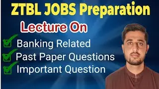 ZTBL MCO Jobs2026 Preparation|Most important lecture on Banking|Repeated Questions Past Paper 