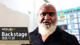 #njwtl 6th Match Backstage (with Subtitles) 11/20/25 | WORLD TAG LEAGUE 2025 第6試合 Backstage
