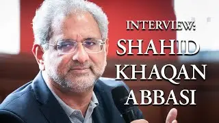 Former Pakistani PM Shahid Khaqan Abbasi on his route into politics & his country's future