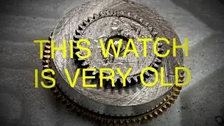 Wally Waltham 1800s S6 Pocket Watch Disassembly