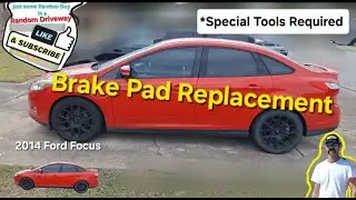 2014 Ford Focus SE Brake Pad Replacement