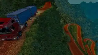 Track Unloding Game__ Danger Road In Load Track,,,