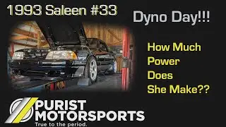 Vortech Supercharged 1993 Foxbody Saleen Mustang #33 On The Dyno - How Much Power Does the 302 Make?