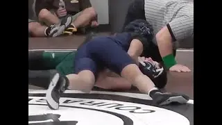 Girl pins boy at 106 lb - quick pin