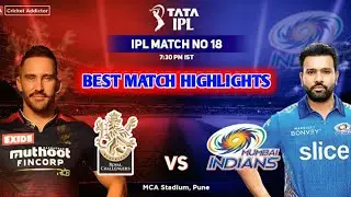 IPL - 2022 Highlights || RCB Vs MI Match - 18 || #mdgamer #Techgamer #tamimgamingstarji