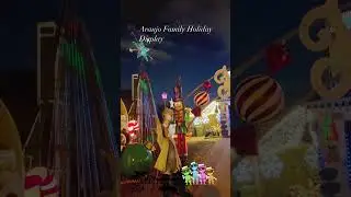 Araujo Family Holiday Lights Display | DFW Holiday Lights Display | Holiday display 2024