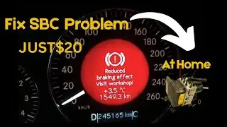w211 service brake visit workshop reset | Service Brake! Visit Workshop! | w211 SBC reset