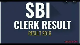 SBI clerk prelims result 2019 #sbi clerk result 2019 date
