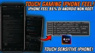 Touch Android Auto iPhone! Brutal Smoothness 95% Mirip iOS Tanpa Root!