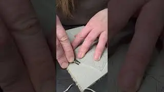 A Simple Linocut Leaf | Carving & Printing Process