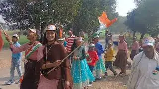 26 जनवरी 2026 प्रभातफेरी UPS COMPOSITE SCHOOL NAND NAGAR FIRST 