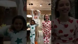 Cameron Brink and the Curry kids dance on TikTok