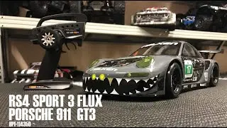 HPI RS4 SPORT 3 FLUX FALKEN PORSCHE 911: Обзор, тест и потеря привода на 3S 😎
