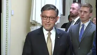 RAW: House Speaker Mike Johnson shares new thoughts on Epstein file release, summer vacation