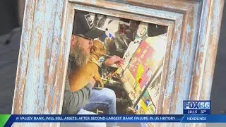 Kentucky artist put down the bottle for a paint brush