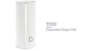 NEW from Munchkin &ndash; Toss&trade; Portable & Disposable Diaper Pail