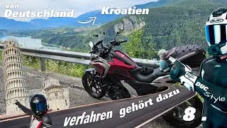 Seen, Berge und Tunnel / Navi Desaster, auf dem Weg zum Gardasee