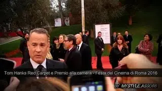 Tom Hanks Red Carpet e Premio alla carriera - Festa del Cinema di Roma 2016