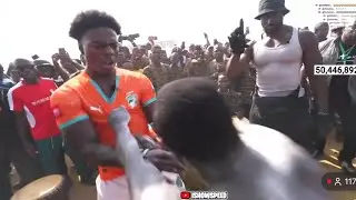 IShowSpeed Gets Pressed by a Fan in Ivory Coast 😭🇨🇮