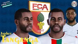 Japhet Tanganga Face PES 2020 PES 2021 FC Augsburg | Tottenham Hotspur | NISZ Gaming