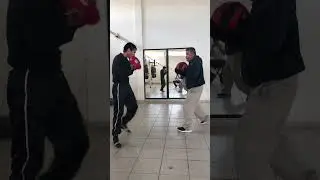Manoplas | Boxeo | 1 y 2 combinacion | Boxing works | #box #boxeo #boxing