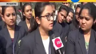Bhavnagar : Students takes oath on 30th Road safety week 2019 - ZEE 24 KALAK