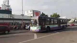 G18 Mtc Ule Dlx Bus Towards Kilambakkam With AR Rahman Vande Mataram 