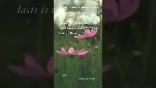 BLOOM LIKE A FLOWER, LEAVE A FRAGRANCE BEHIND 🌸