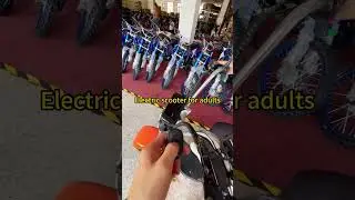 New electric adult outdoor mobility scooter equipment. Excellent quality.