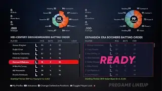 MLB The Show 21 3 Legends Teams Roster & Gameplay