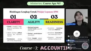 Miniseries: Course Apa Ni? (Course #3 - ACCOUNTING)