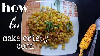 how to make crispy corn recipe || bake n art