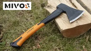 Mivos Hatchet axe 600 g with fibreglass handle and carbon steel blade