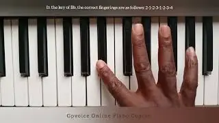  Piano Major Scales Tutorial | Db, Eb, Gb, Ab & Bb Made Easy (Right -Handed Fingerings)