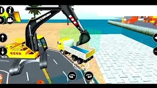 Road Builder Simulator 2022 - City Construction JCB Games - Android Gameplay