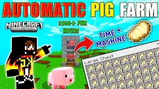 EASY PIG FARM IN MINECRAFT 1.19😱|| Pocket , Java ,  Bedrock💥