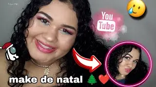 Make de natal 🌲❤️