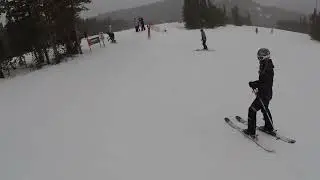 Skiing with Family at Winter Park (AshCat Terrain Park)